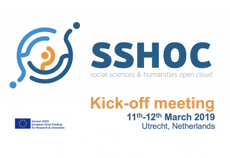 Sshoc To Kick Off In Utrecht On March 11 12 19 Sshopencloud