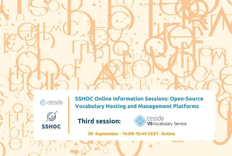 SSHOC Online Information Sessions: Open-Source Vocabulary Hosting